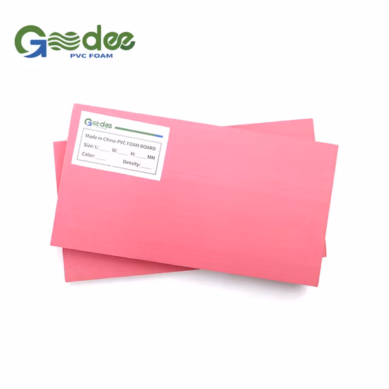 Colored PVC Foam Board Advertising UV Board CNC Routing