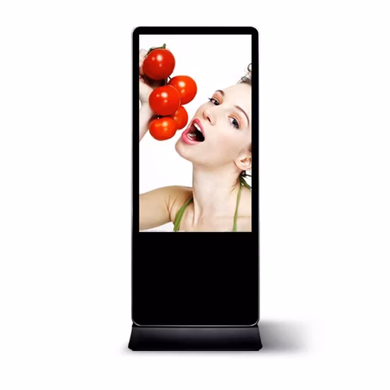 Envision ODM OEM 43 49 55 65 75 86 98 4K Commercial LCD LED Double Panel Information Price Advertising Ad Player Dual Touch Screen Kiosk Digital Signage Display