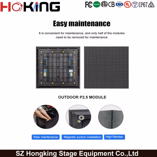 P2.5 P3 P4 P5 LED Wall Panel Cube Design Flexible LED Screen Indoor/Outdoor LED Advertising Display