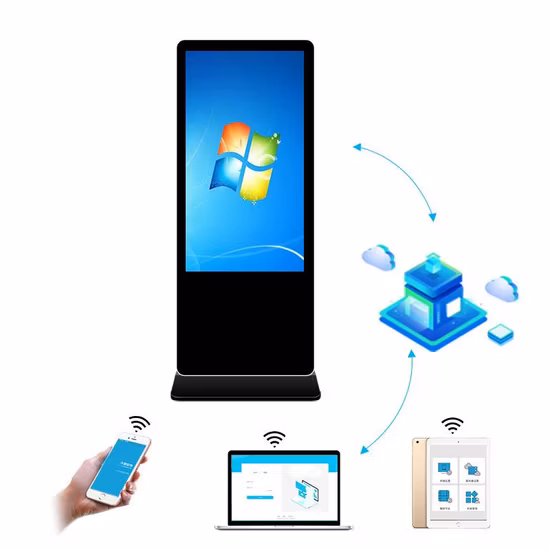 Indoor Portable Smart Advertising Player LED Screen Poster Display for Shopping Mall