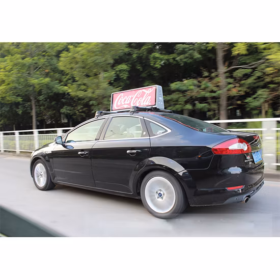 Taxi/Car Top Roof Digital Moving Message Advertising Outdoor LED Display