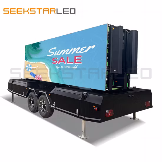 3D Billboard L - Shape Special Design LED Display