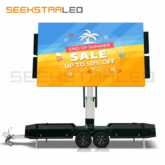 3D Billboard L - Shape Special Design LED Display