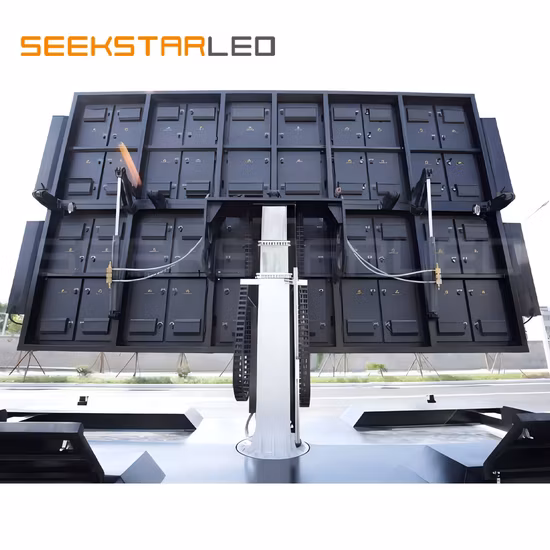 3D Billboard L - Shape Special Design LED Display