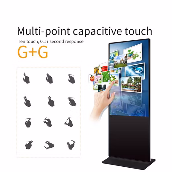 Indoor Portable Smart Advertising Player LED Screen Poster Display for Shopping Mall