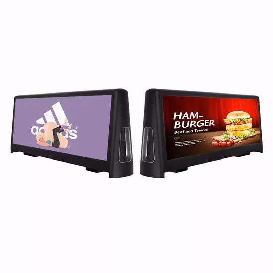 P3 Full Color Waterproof Mobile Outdoor Scrolling Sign Car Roof Billboard 4G WiFi Control Taxi Top LED Screen Display for Advertising