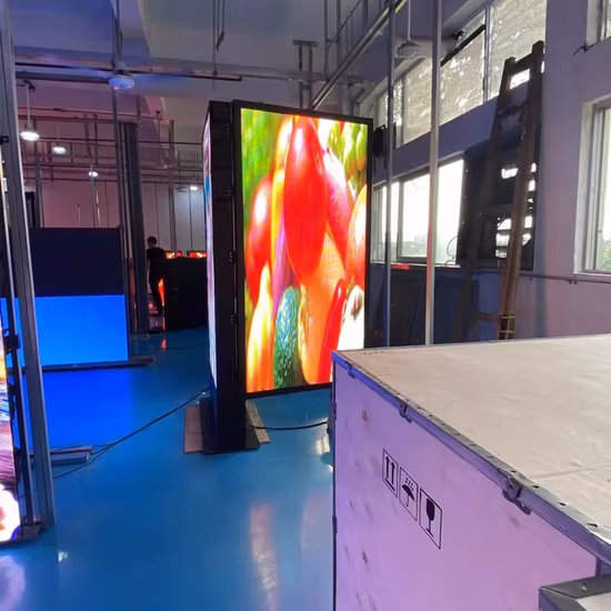 LED Display Front Service Front Open Double Sided LED Cabinet Outdoor LED Display Easy to Maintenance